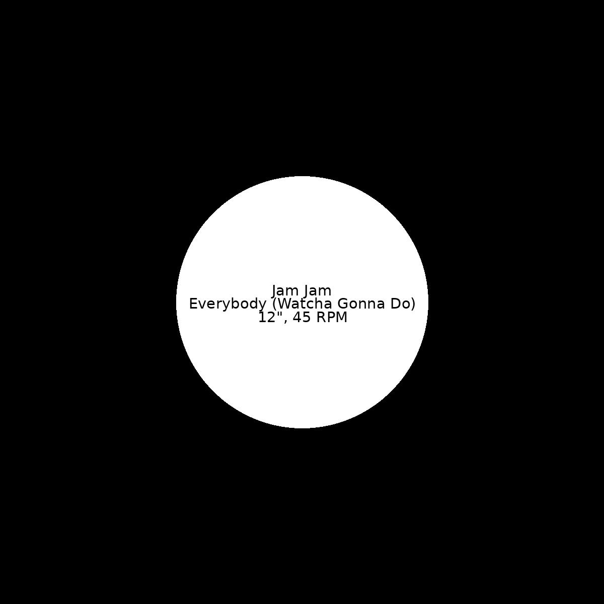 Everybody (Watcha Gonna Do)