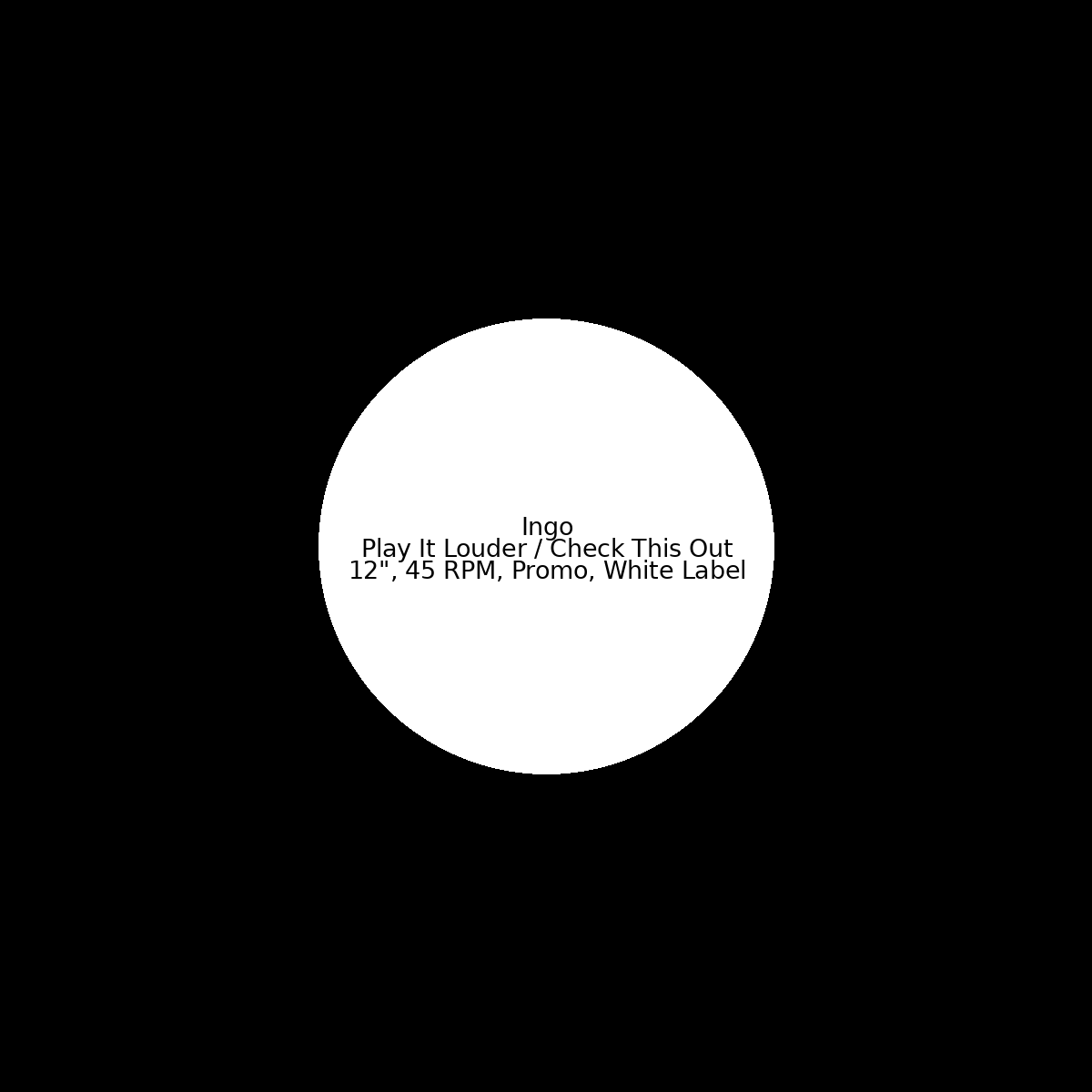 Play It Louder / Check This Out