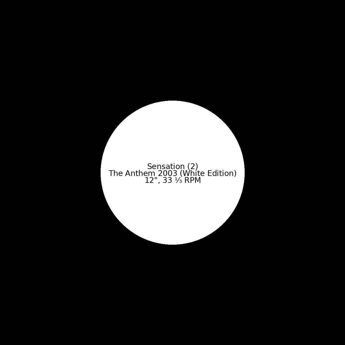 The Anthem 2003 (White Edition)