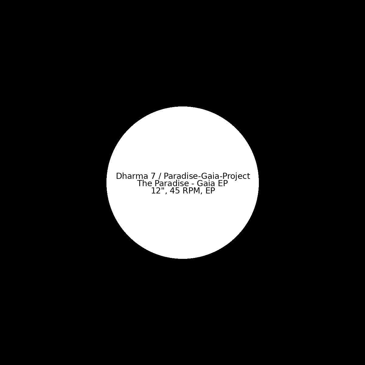 The Paradise - Gaia EP