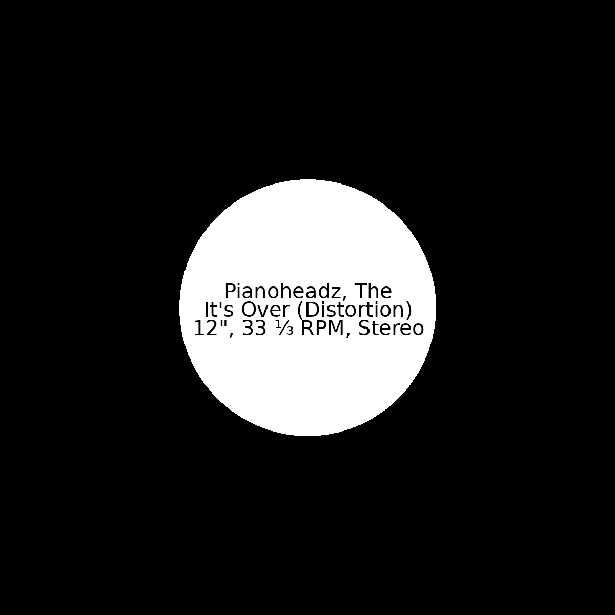 It's Over (Distortion)