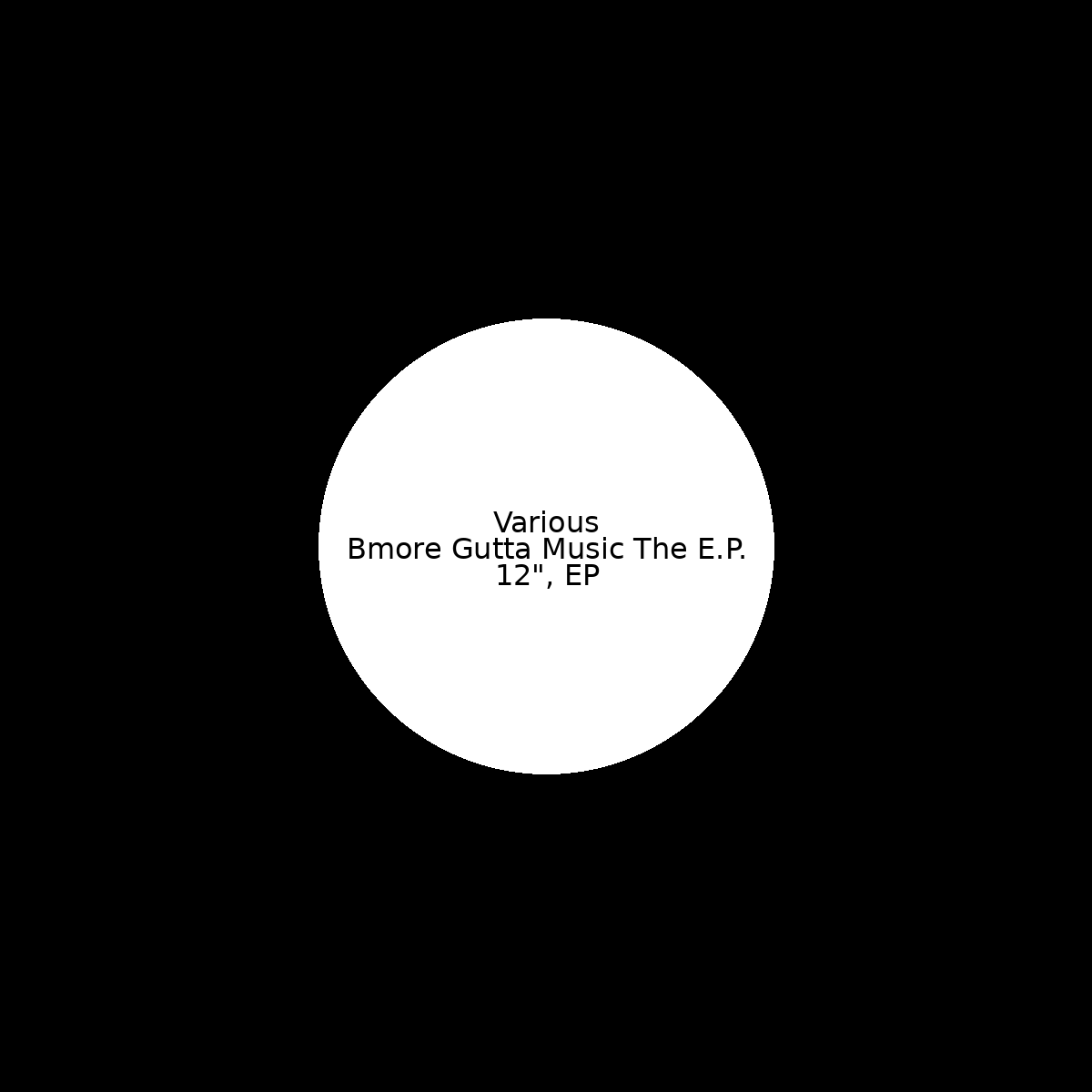 Bmore Gutta Music The E.P.