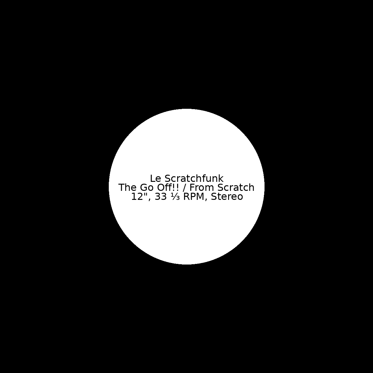 The Go Off!! / From Scratch