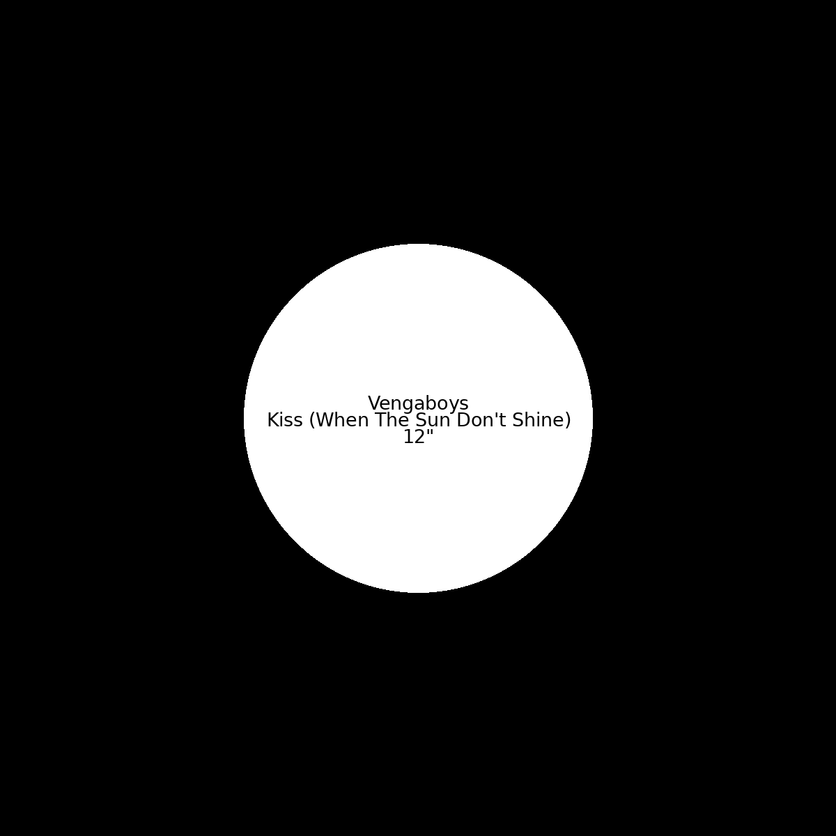 Kiss (When The Sun Don't Shine)