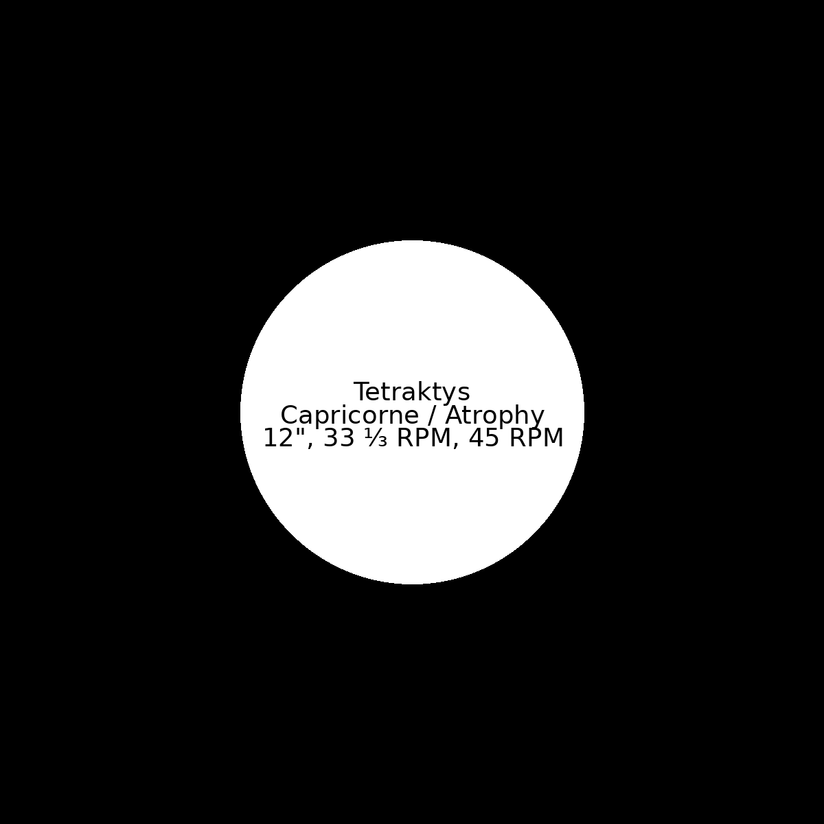 Capricorne / Atrophy