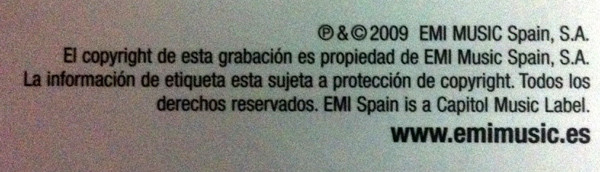 EMI Music Spain, S.A.
