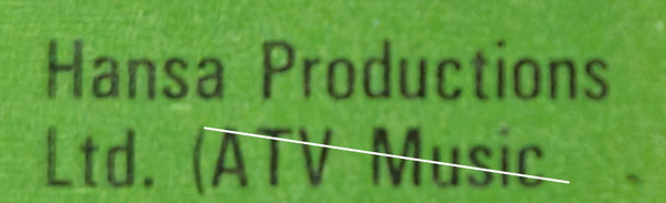 Hansa Productions Ltd.