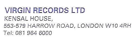 Virgin Records Ltd.