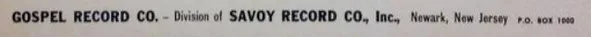 Gospel Record Co.