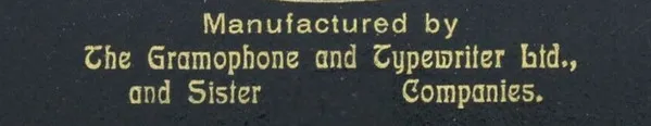 The Gramophone And Typewriter Ltd.