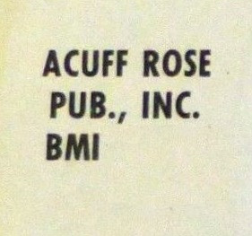 Acuff-Rose Pub., Inc.