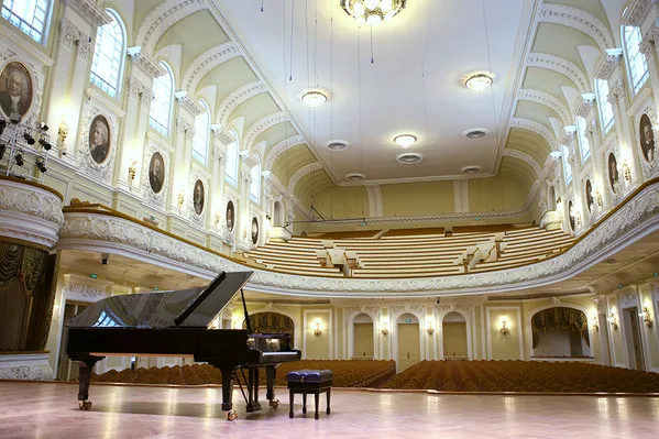 Grand Hall Of The Moscow Conservatoire
