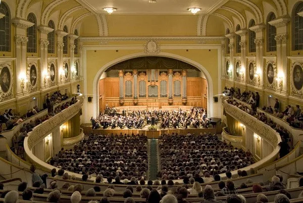Grand Hall Of The Moscow Conservatoire