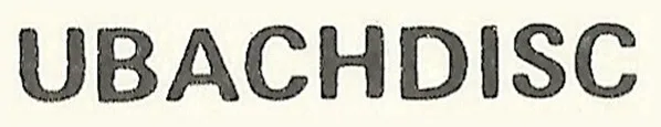 Ubachdisc