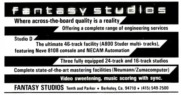 Fantasy Studios