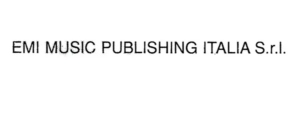 EMI Music Publishing Italia Srl