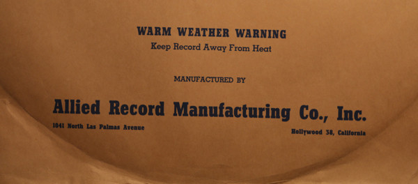 Allied Record Manufacturing Company