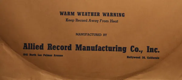 Allied Record Manufacturing Company