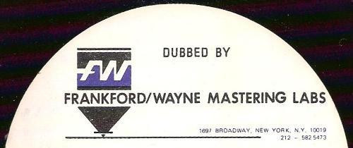 Frankford/Wayne Mastering Labs