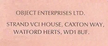 Object Enterprises Ltd.
