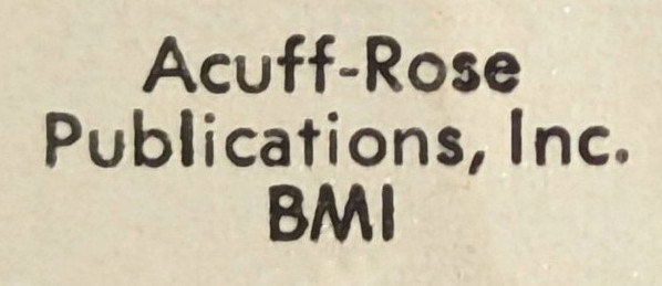 Acuff Rose Publications, Inc.