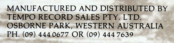 Tempo Records Sales Pty. Ltd.