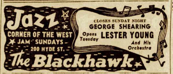 The Blackhawk, San Francisco