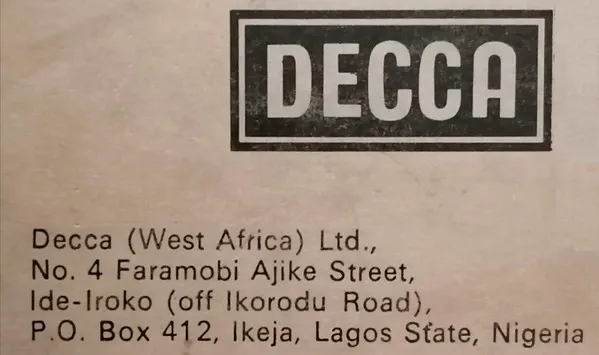 Decca (West Africa) Limited