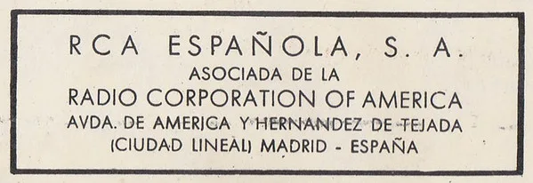 RCA Española, S.A.