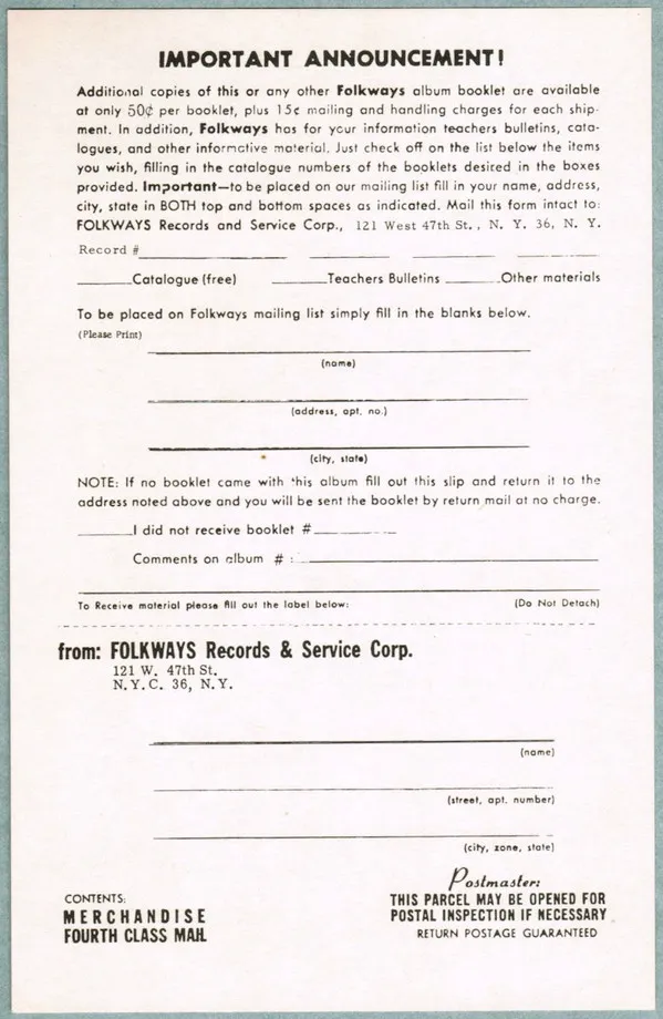 Folkways Records & Service Corp.