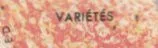 Variétés (3)