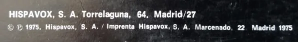 Imp. Hispavox S.A.