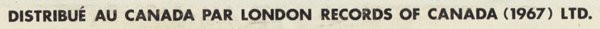 London Records Of Canada (1967) Ltd.