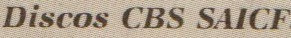 Discos CBS S.A.I.C.F.