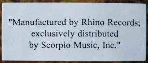 Scorpio Music, Inc.