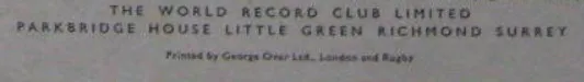 The World Record Club Limited