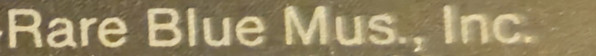 Rare Blue Music, Inc.
