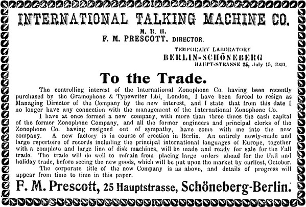 International Talking Machine Co. m.b.H.