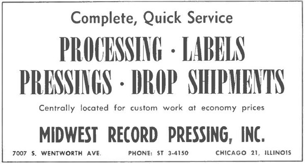 Midwest Record Pressing, Inc.