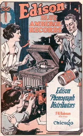 Edison Blue Amberol Record