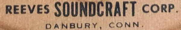 Reeves Soundcraft Corp.
