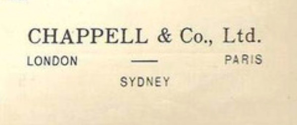 Chappell & Co. Ltd.