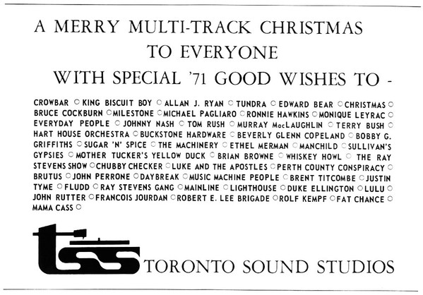 Toronto Sound Studios