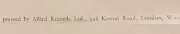 Allied Records Ltd.
