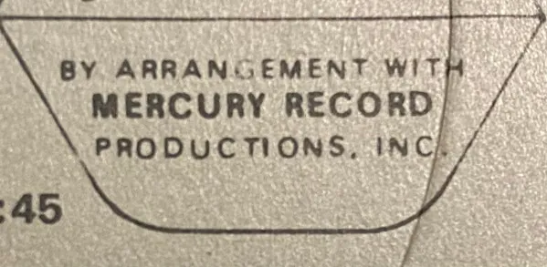 Mercury Record Productions, Inc.