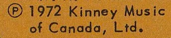 Kinney Music Of Canada, Ltd.