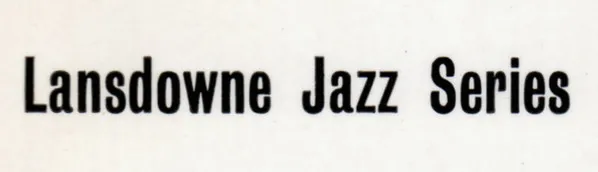 Lansdowne Jazz Series