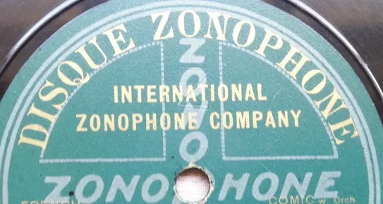 Disque Zonophone