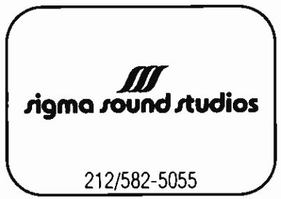 Sigma Sound Studios, New York