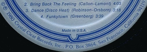 Crystal Clear Records, Inc.